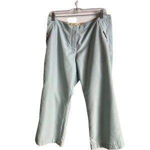 Adventura Clothing Women’s 10 Lightweight Breathable Cropped Pants Blue SUP